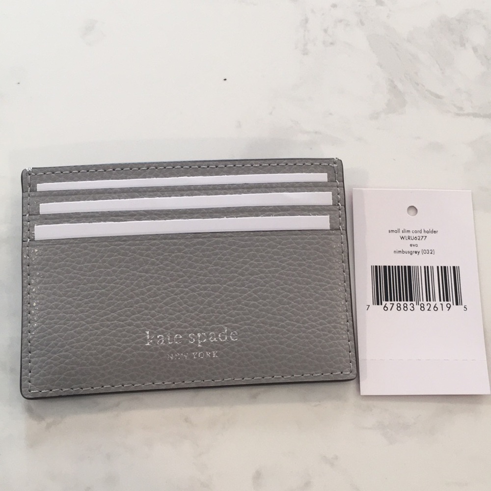 Kate Spade Eva small slim card holder - NEW